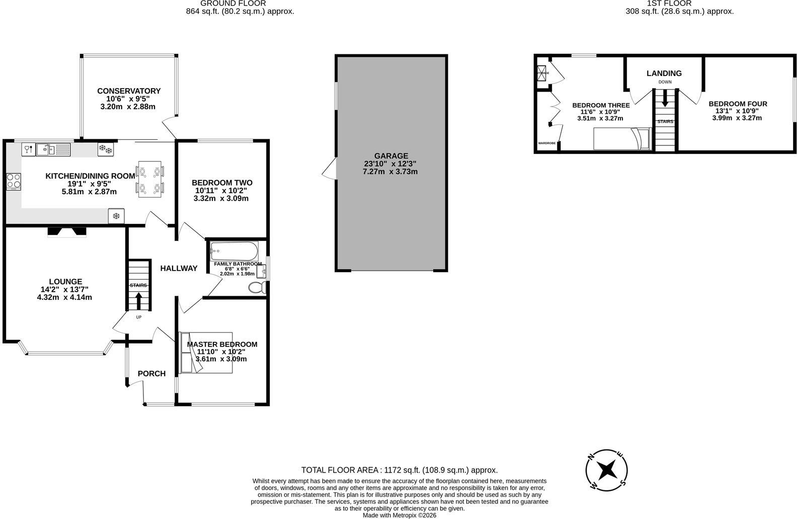 Fensway, Hutton, Preston floorplan