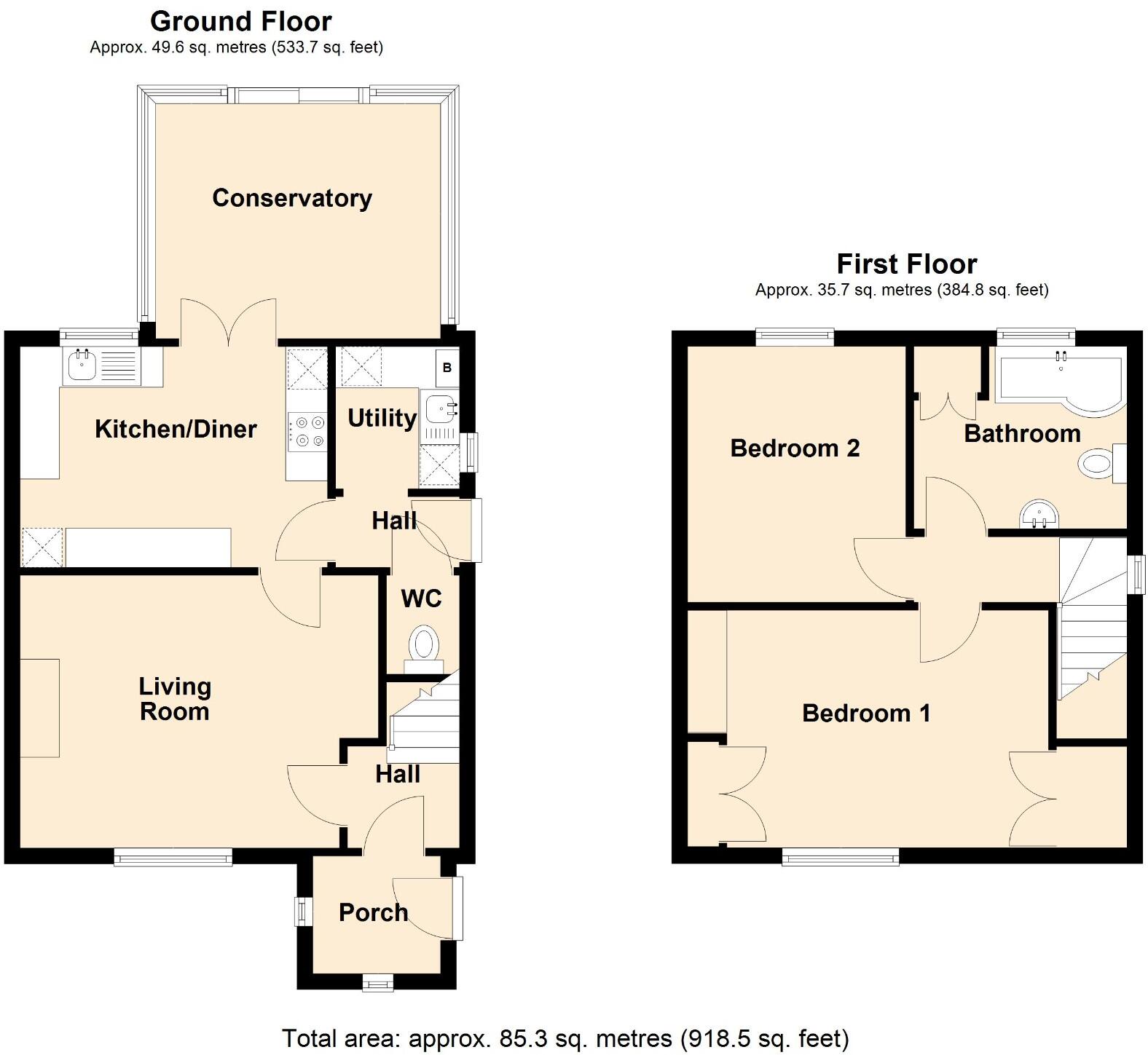 Church Lane, North Bradley floorplan