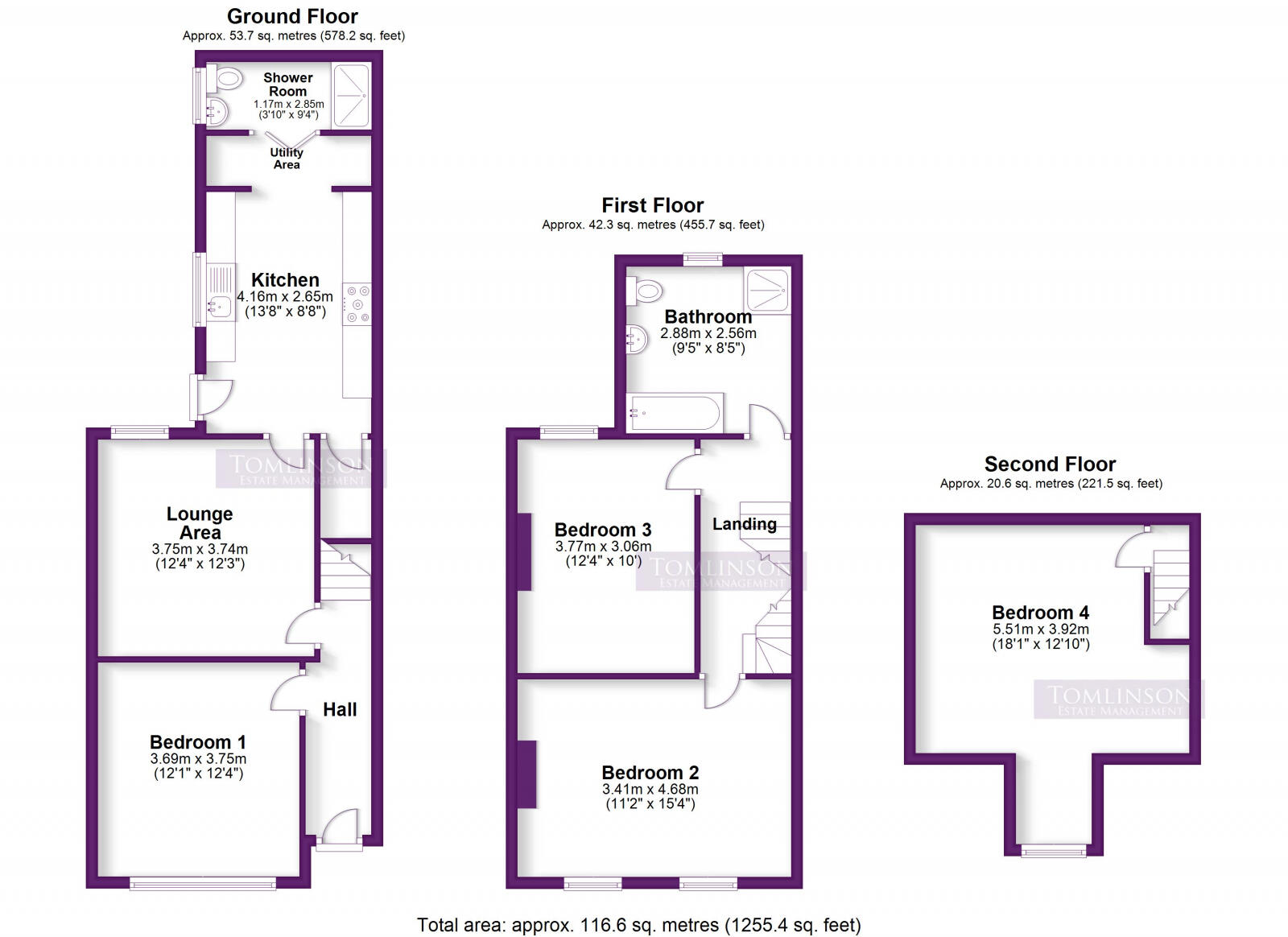 Balfour Road, Lenton, Nottingham, NG7 1NY floorplan