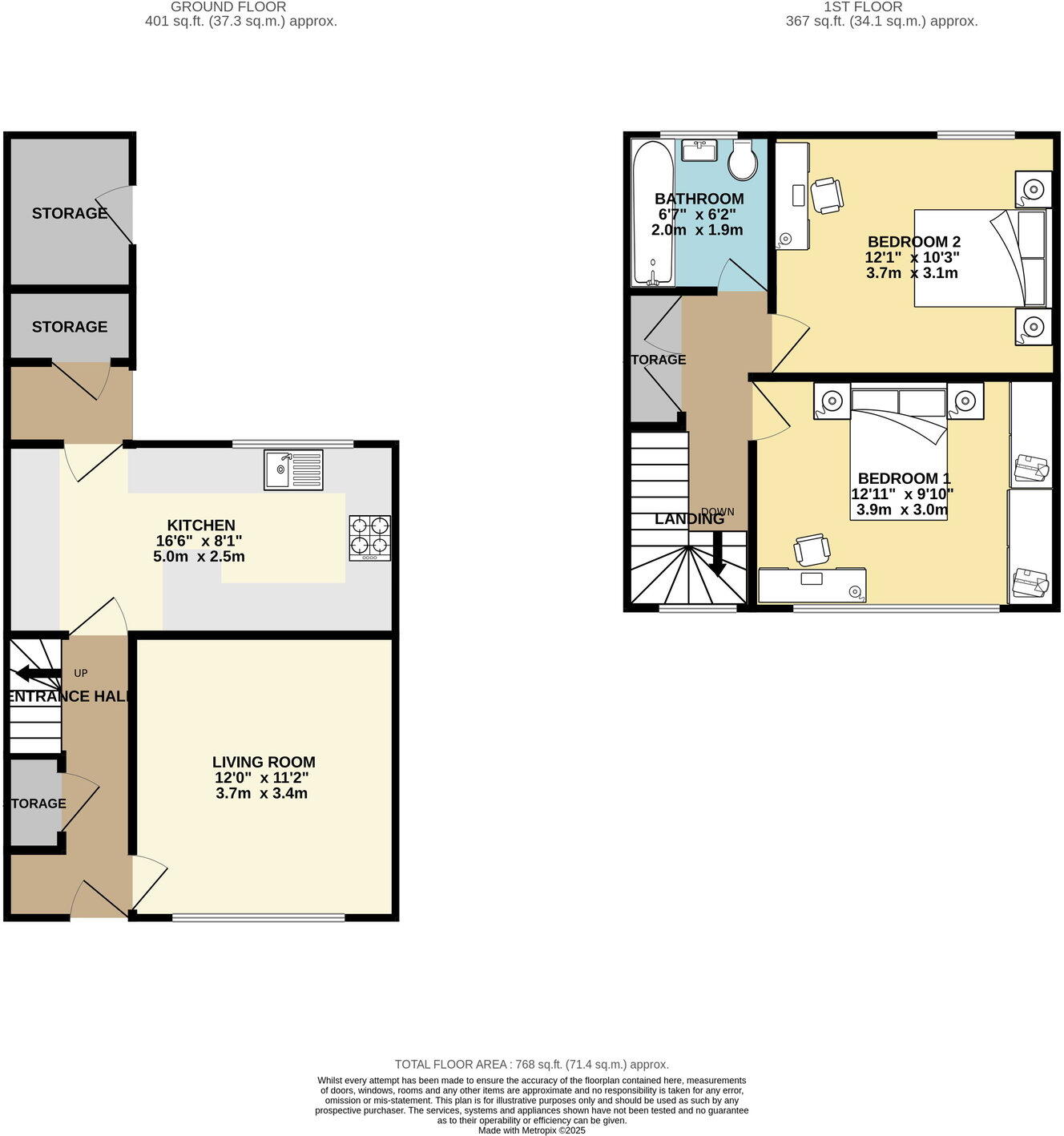 Guildford Close, Offerton, Stockport, SK1 4PY floorplan