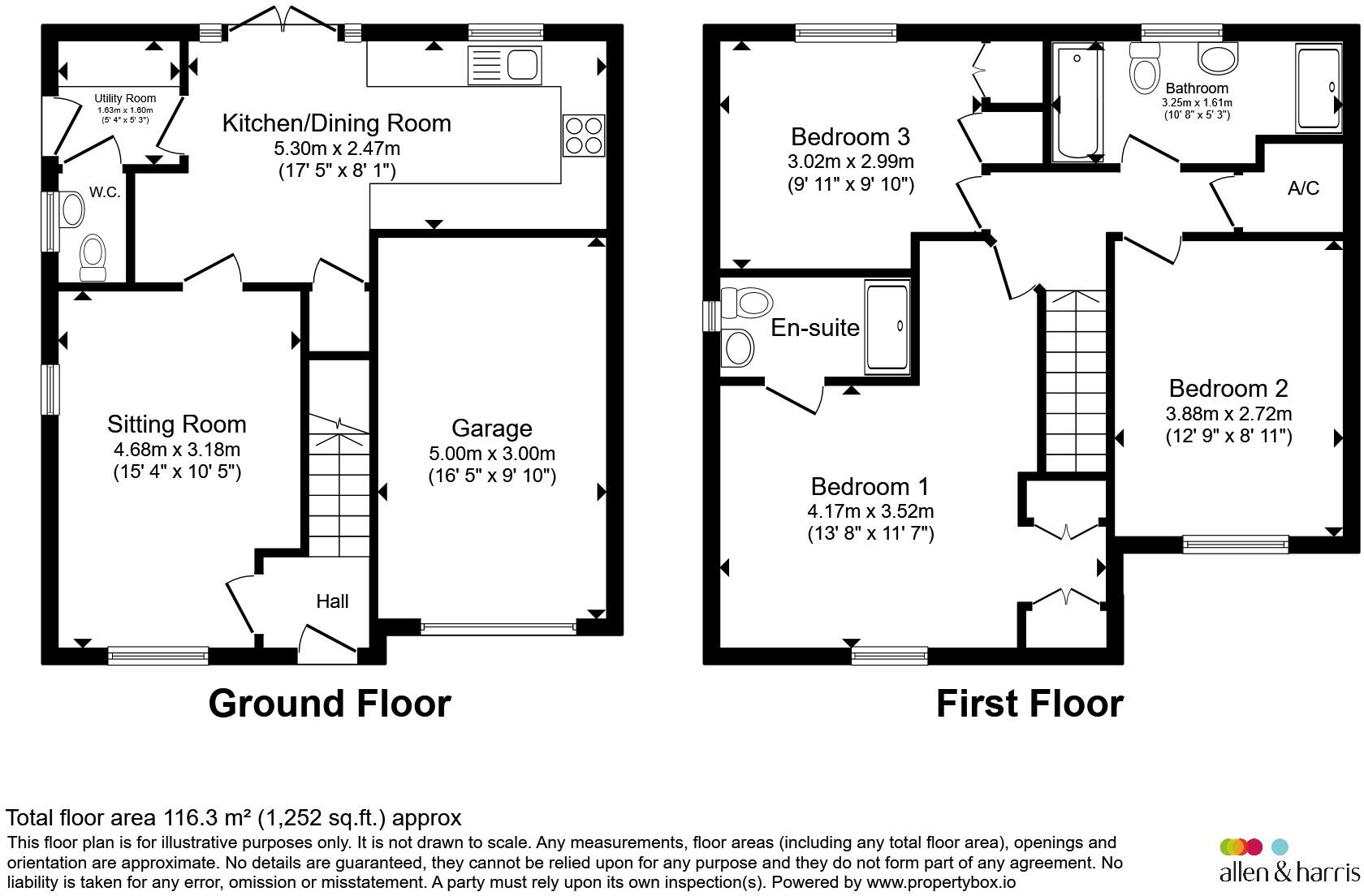 Pipit Lane, Witney floorplan
