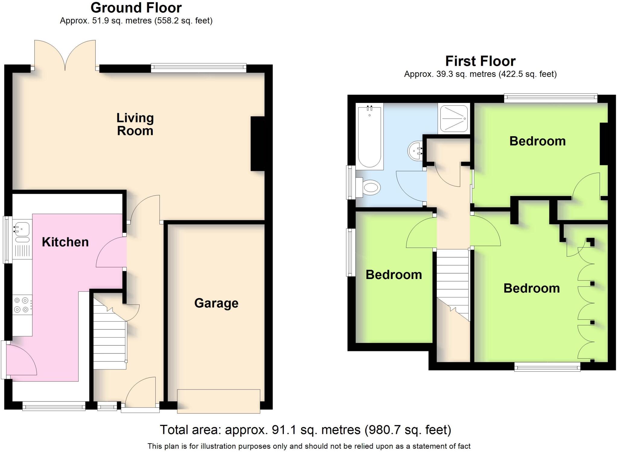Cordelia Way, Woodlands floorplan