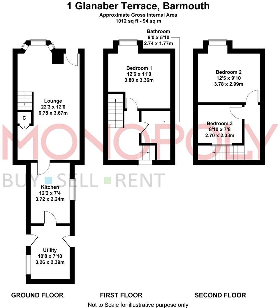 Church Street, Barmouth floorplan