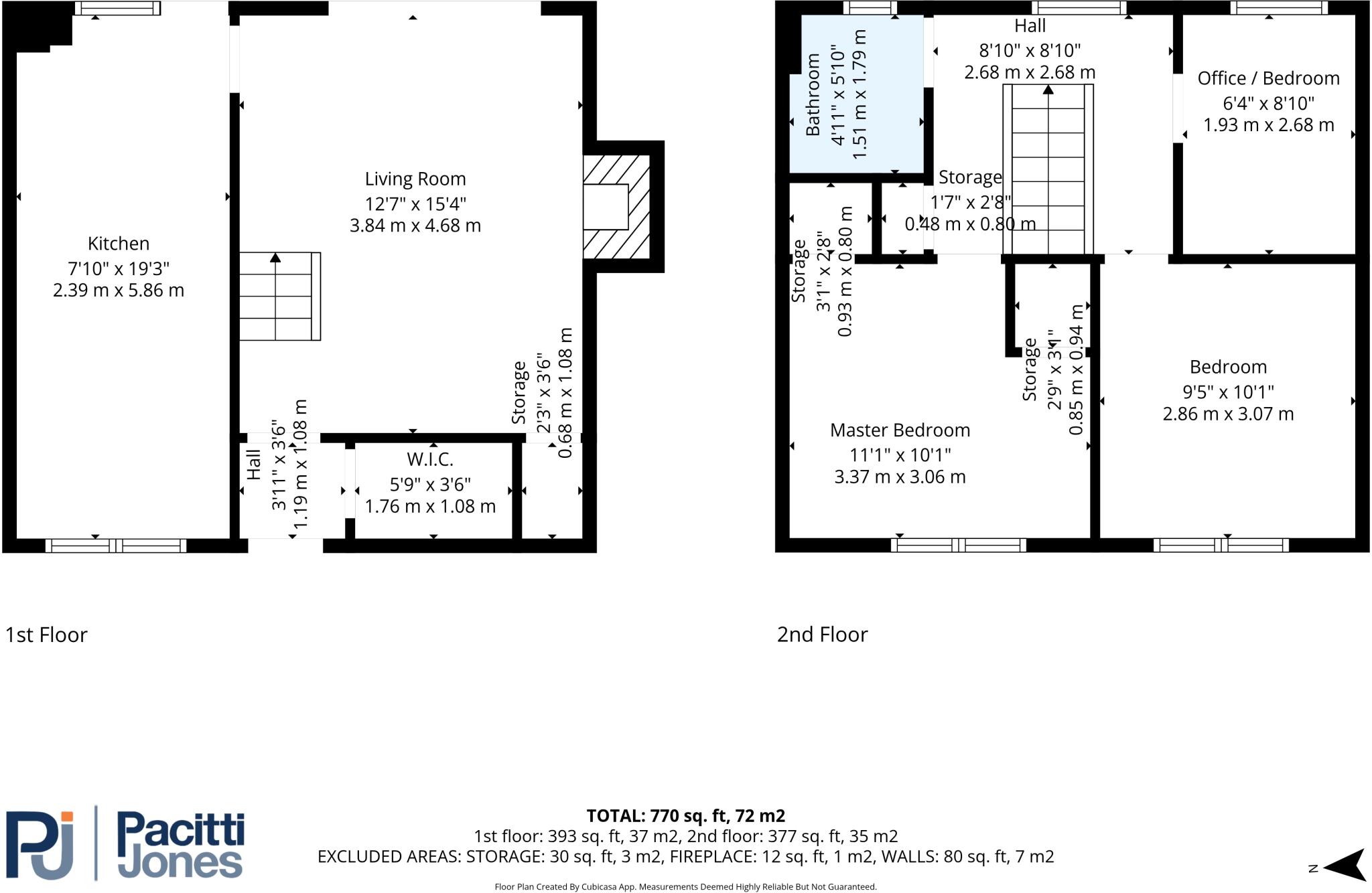 23 Elderpark Street, Glasgow, G51 floorplan