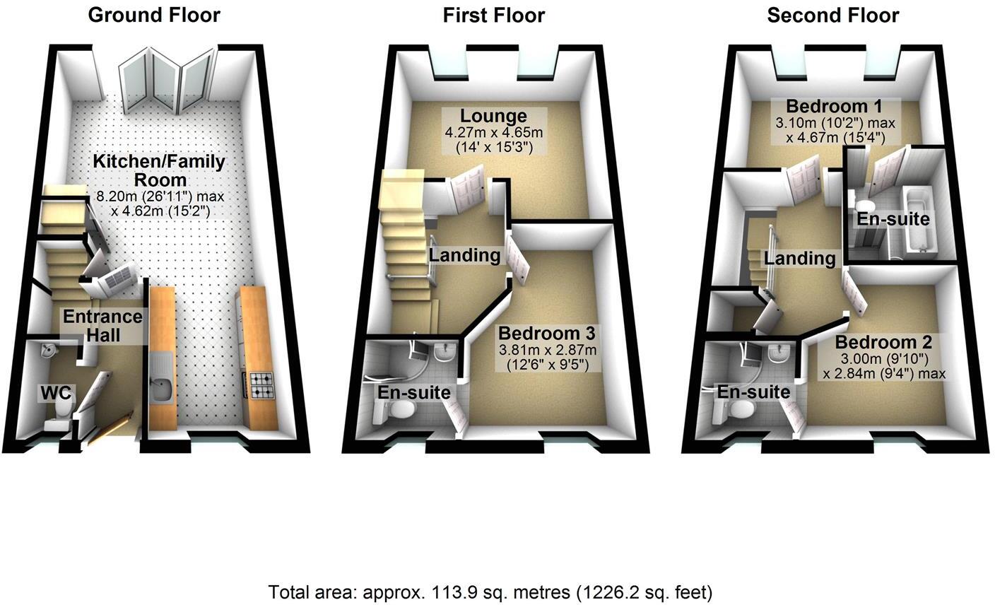 Middleham Drive, Garforth, Leeds floorplan