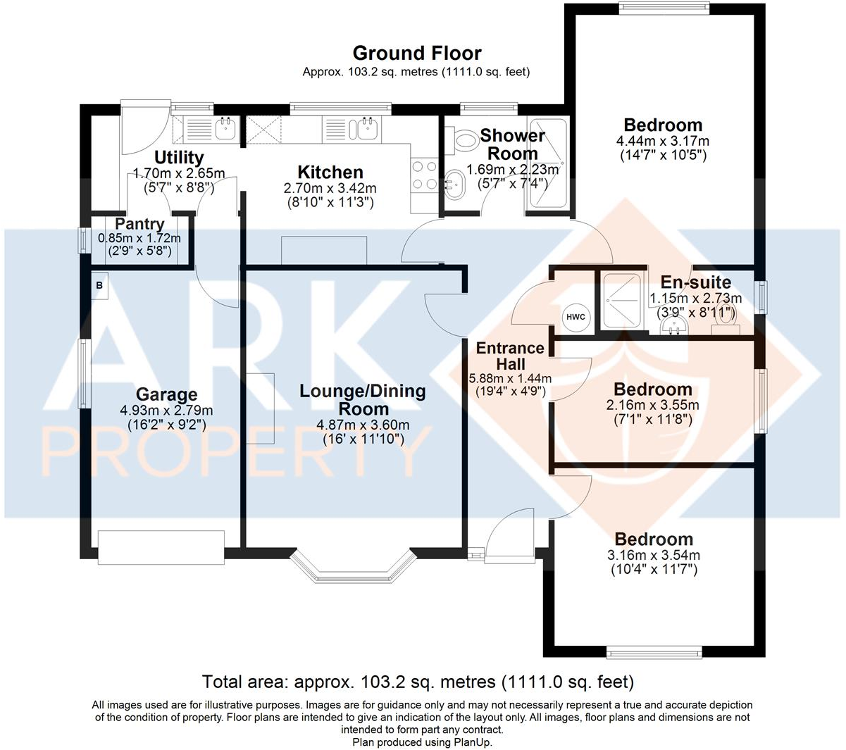 Hallgate, Holbeach floorplan