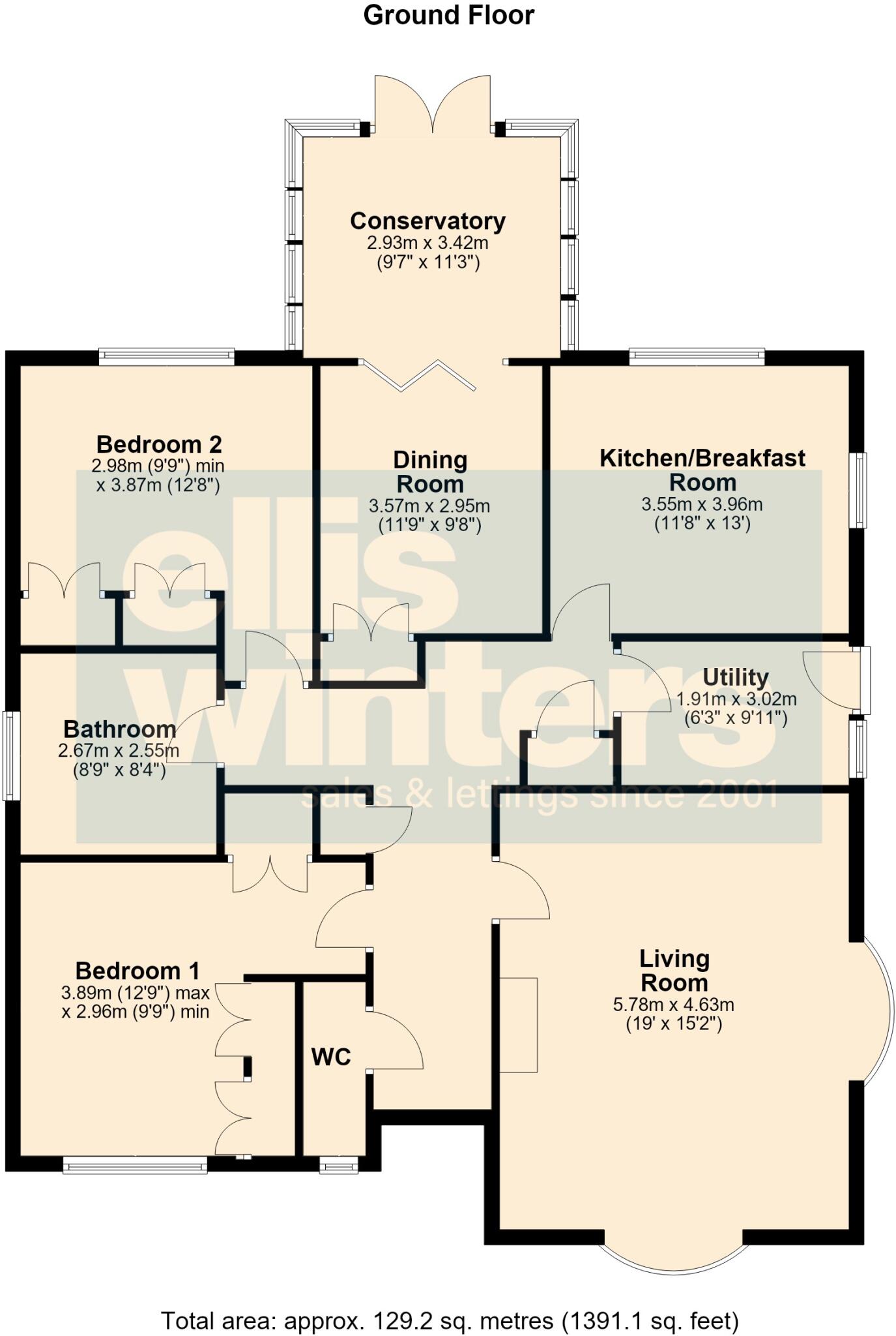 Eastwood, Chatteris floorplan
