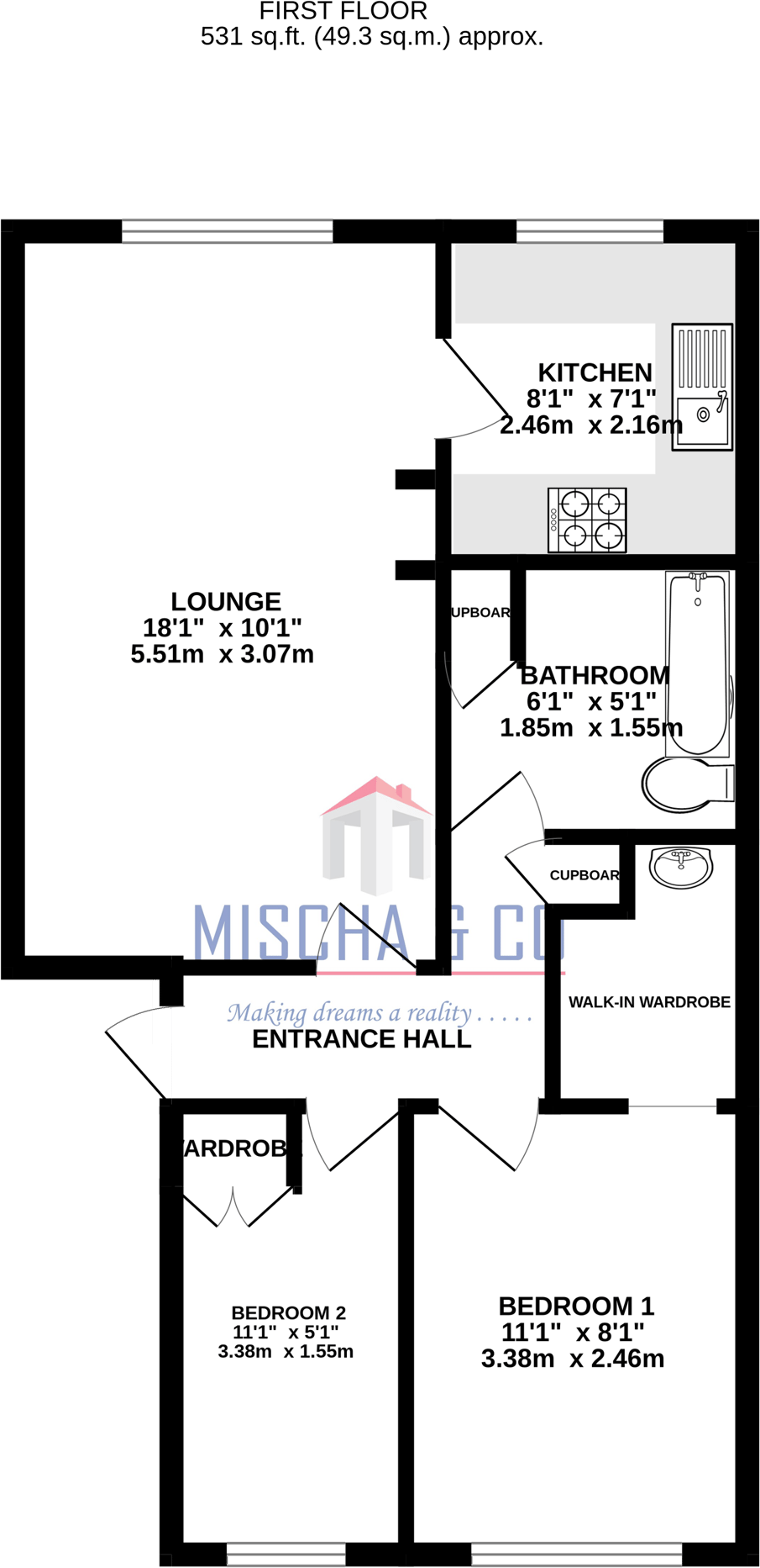 Pavilion Way, Edgware, HA8 floorplan