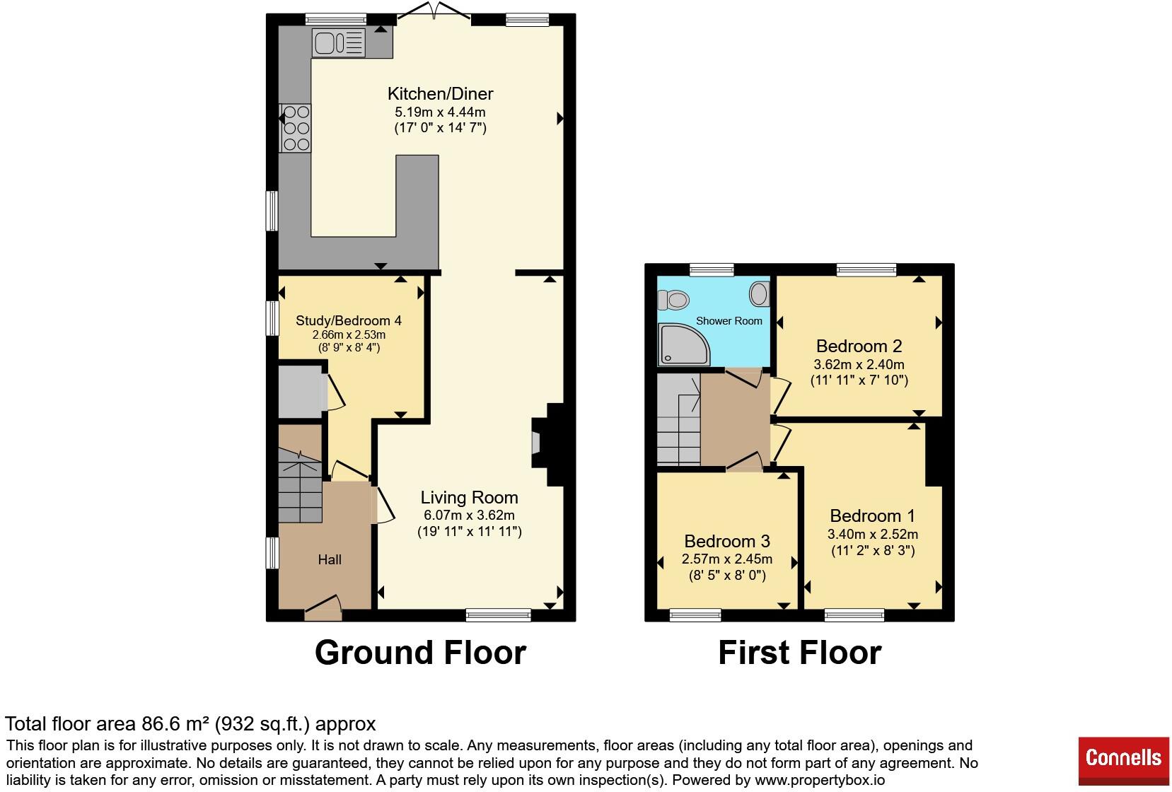 Longcause, Plymouth floorplan