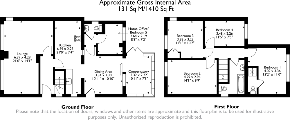 Bourtonville, Buckingham, Buckinghamshire floorplan