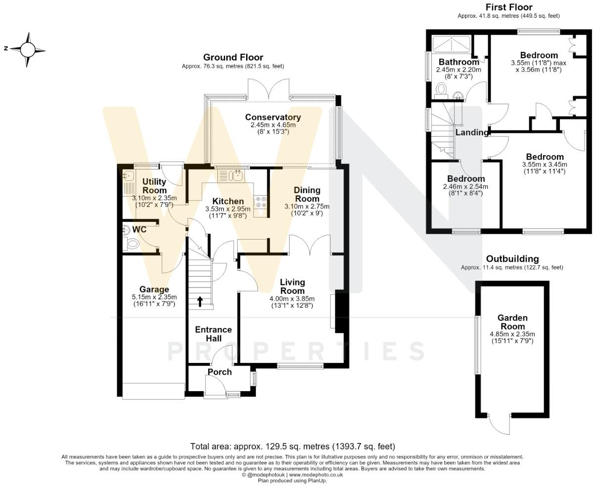 Clyde Crescent, Chelmsford, CM1 floorplan