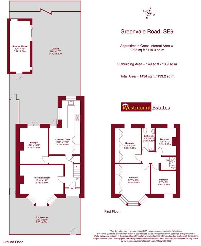Greenvale Road, London floorplan