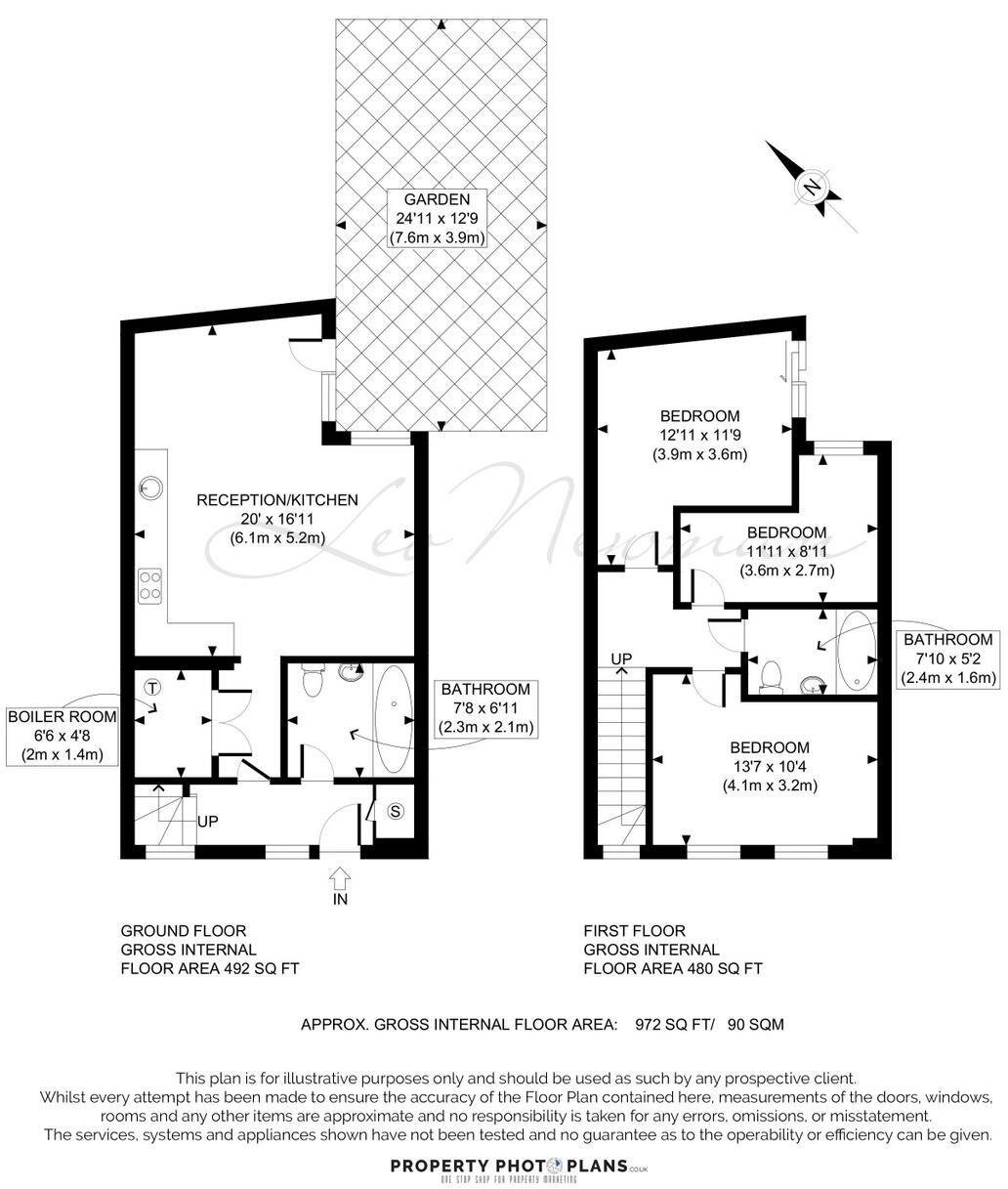 Caroline Street, London, E1 floorplan