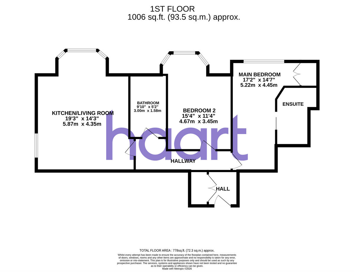 Honeywood Walk, CARSHALTON floorplan