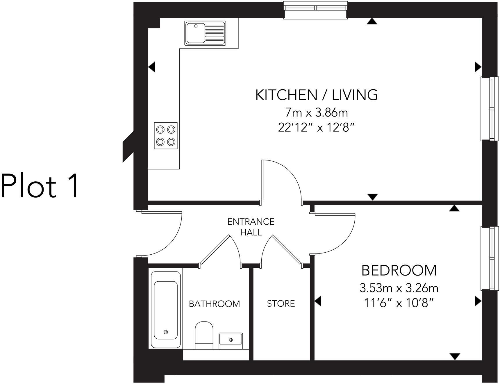 Blackhall Meadow, Loxwood, RH14 floorplan