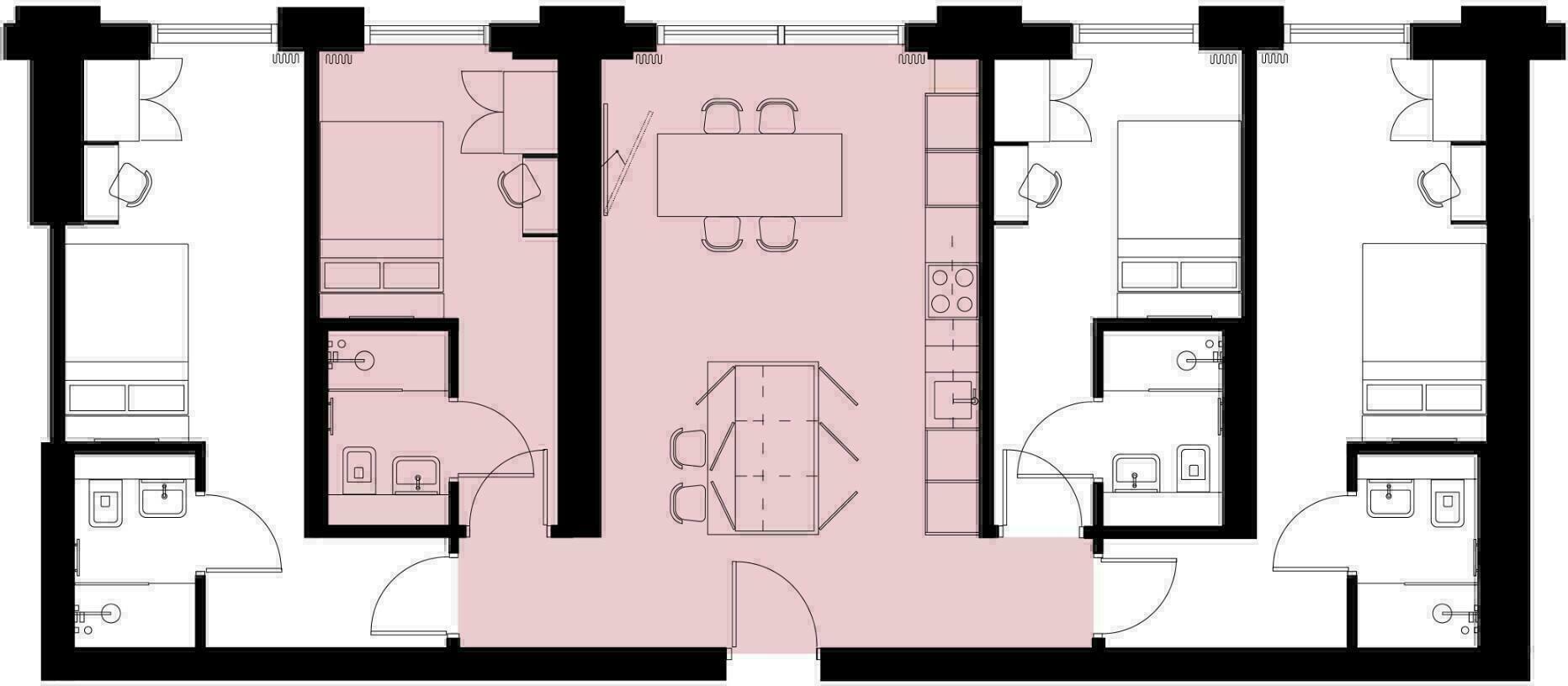 Union East Tower, Water Street, Manchester floorplan