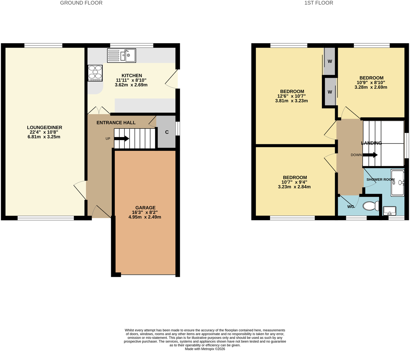 Cliff Gardens, Minster On Sea, Sheerness, ME12 3QZ floorplan