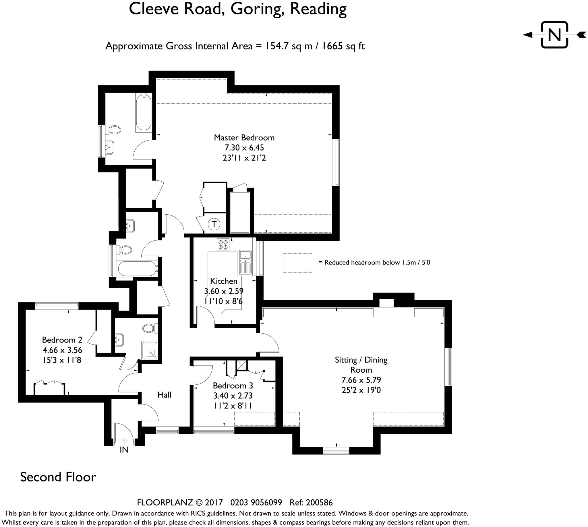 Cleeve Road Goring RG8 floorplan