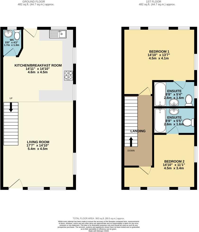 3 Mews House, Forest Mews, Salisbury Road, Totton, Southampton, SO40 3GN floorplan