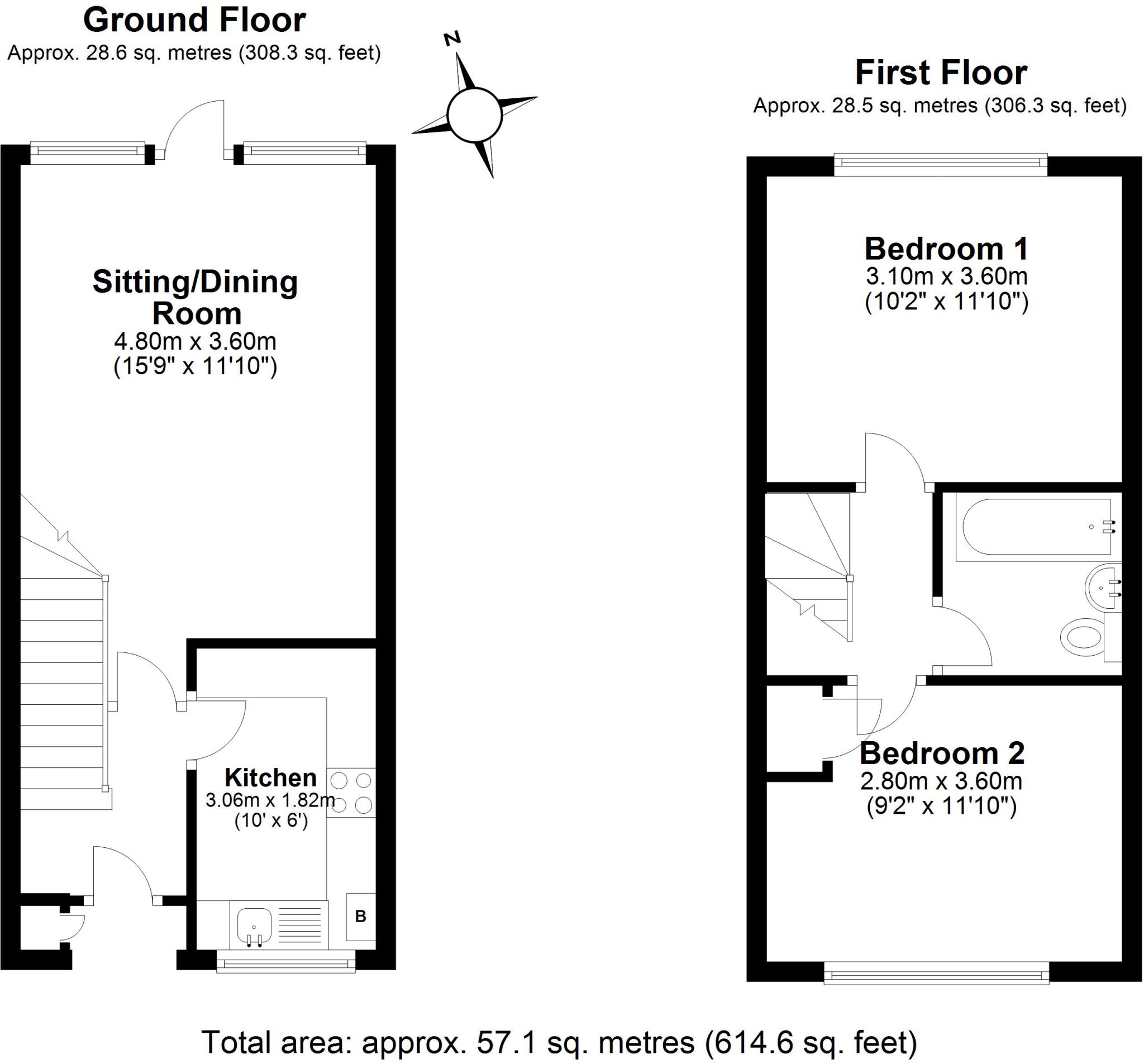 Wordsworth Mead, Redhill floorplan