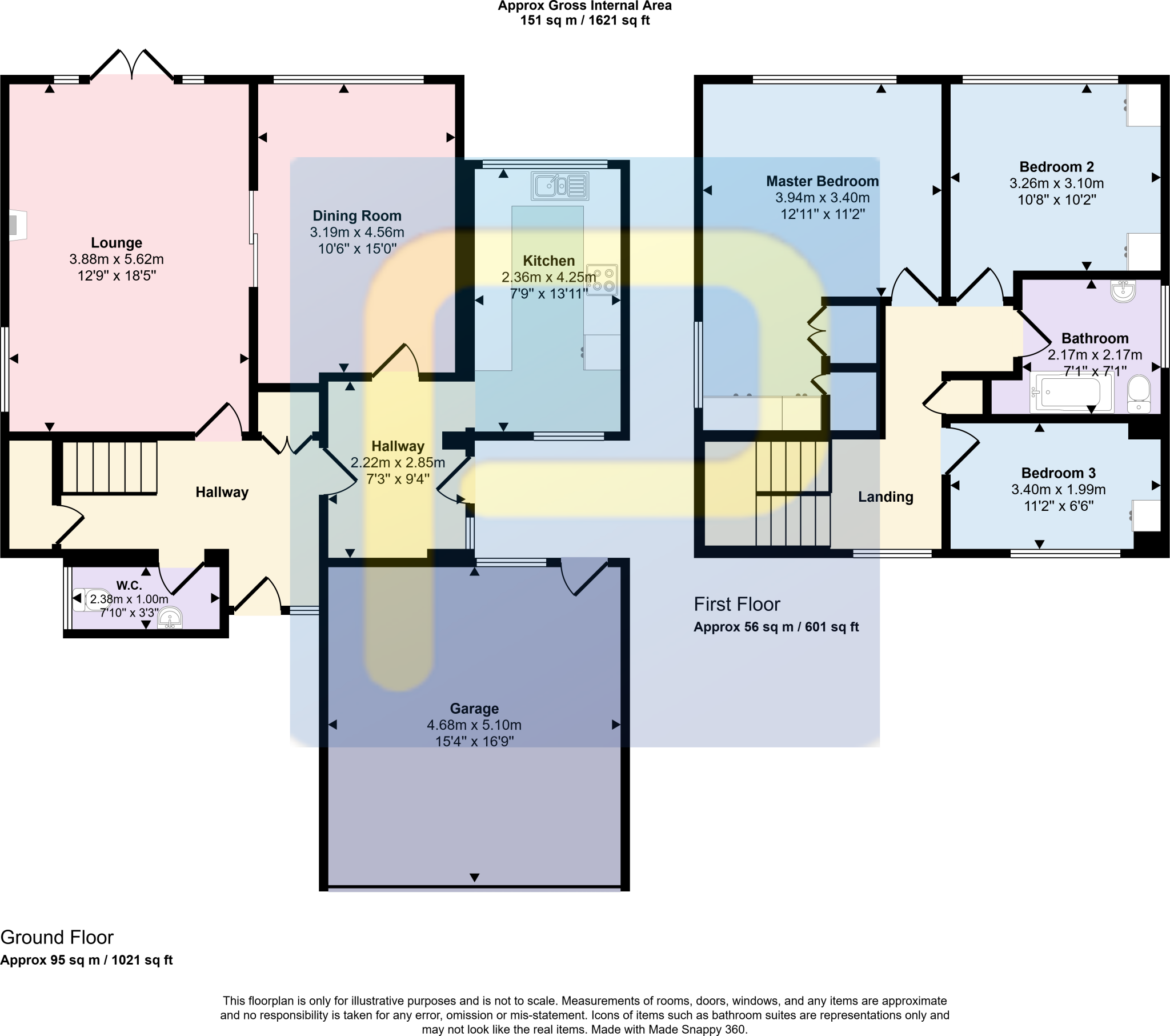 The Grove, Rainton Bridge, Houghton Le Spring, Tyne and Wear, DH5 8NT floorplan