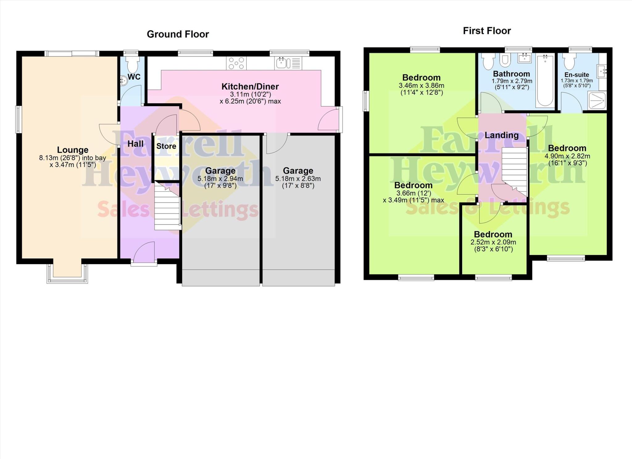 Dale View, Chorley floorplan
