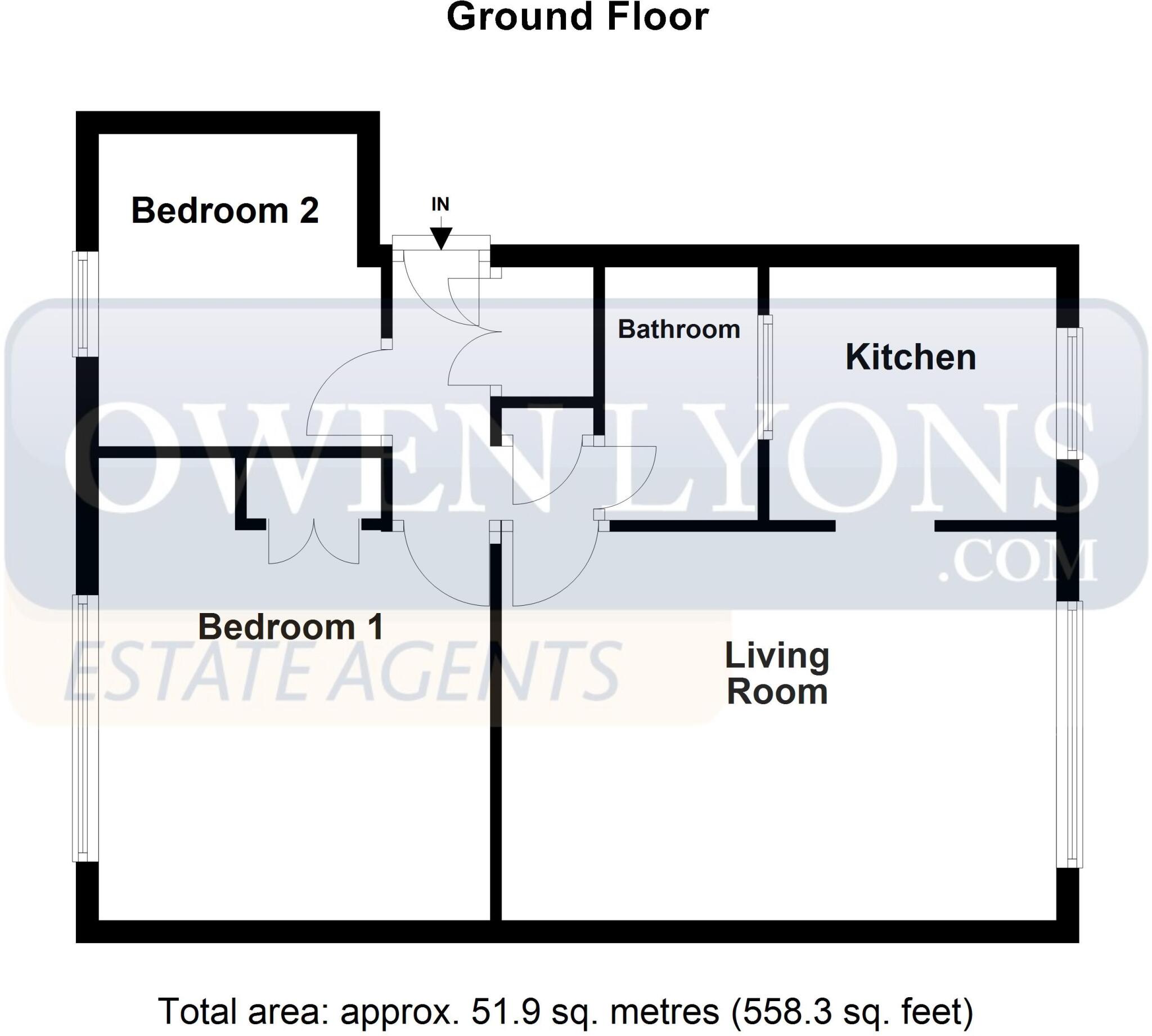 Coronation Avenue, East Tilbury, Essex. RM18 8SJ  floorplan