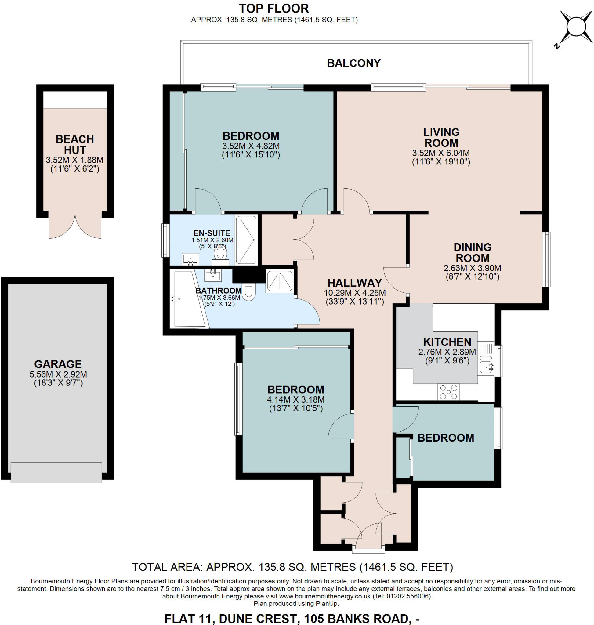 Banks Road, Sandbanks, Poole, Dorset, BH13 floorplan