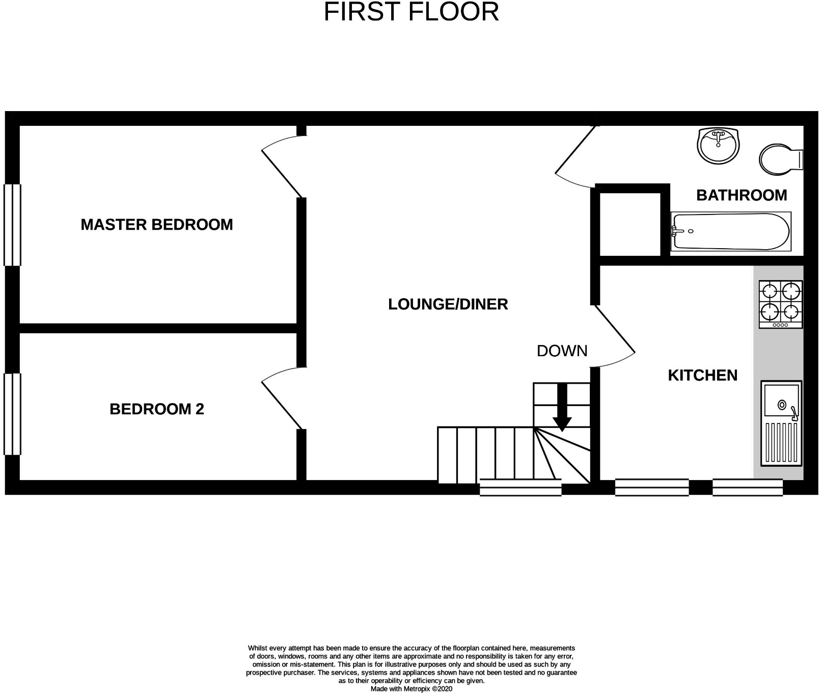 Bromyard Terrace, Worcester floorplan