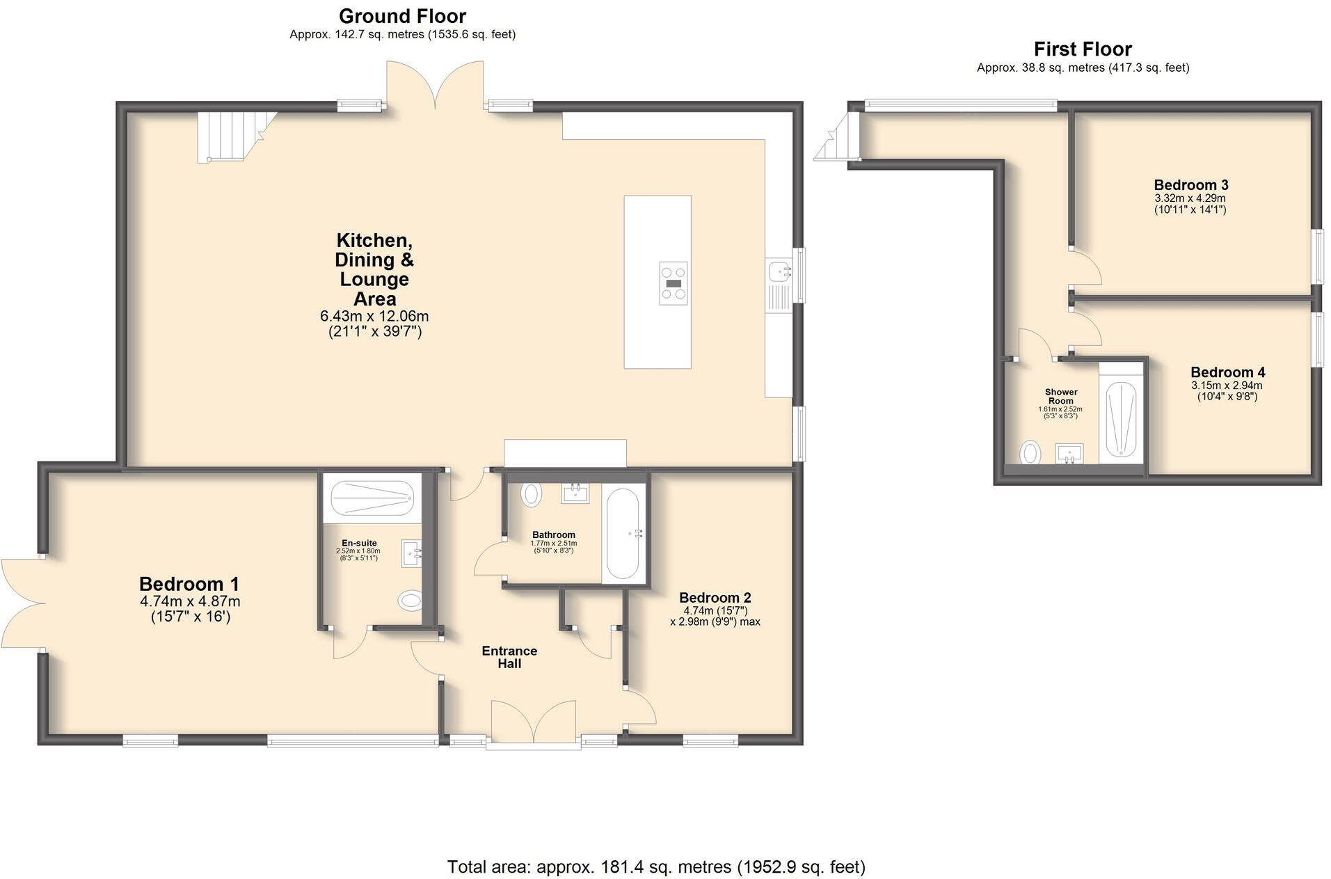 32 The Stables, Firbeck Hall, Firbeck, S81 floorplan