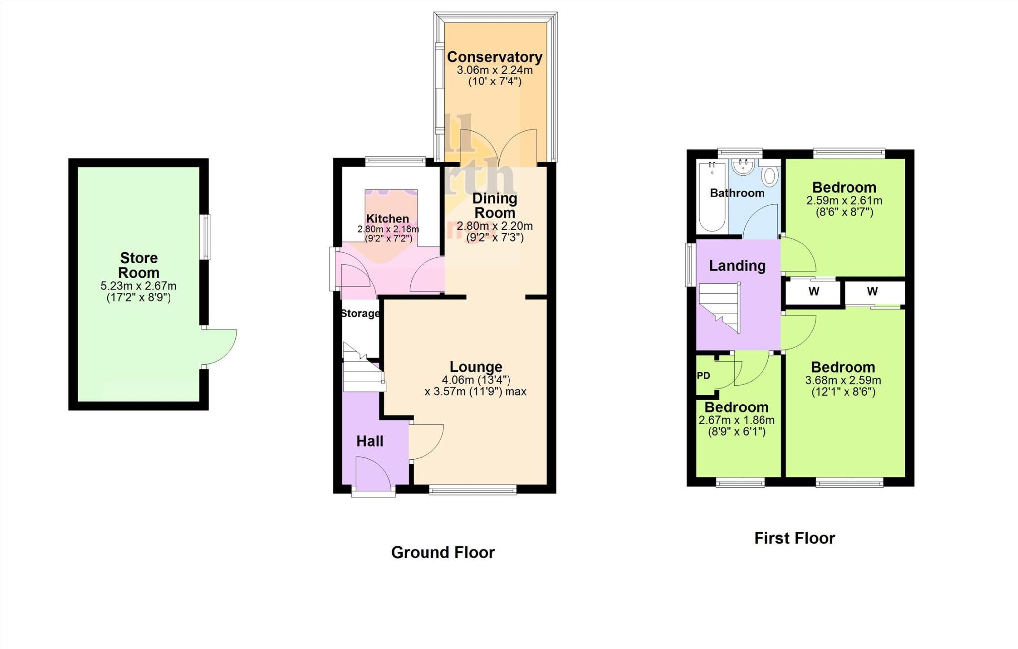 Crofters Green, Preston floorplan