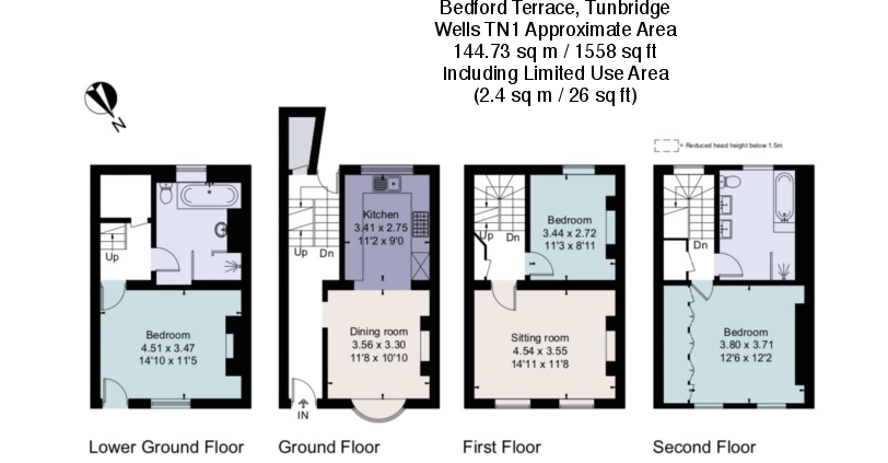 Bedford Terrace, Tunbridge Wells floorplan