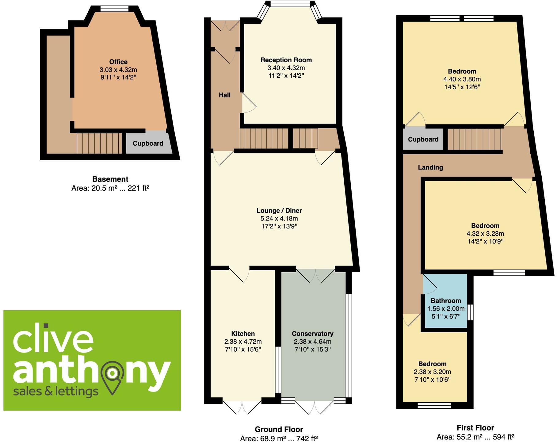 Beaufort Street, Prestwich, M25 floorplan