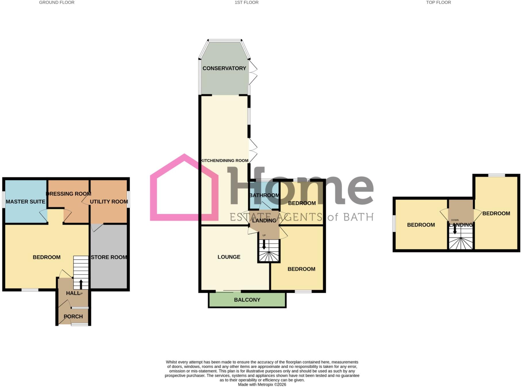 Langdon Road, Bath, Somerset, BA2 floorplan