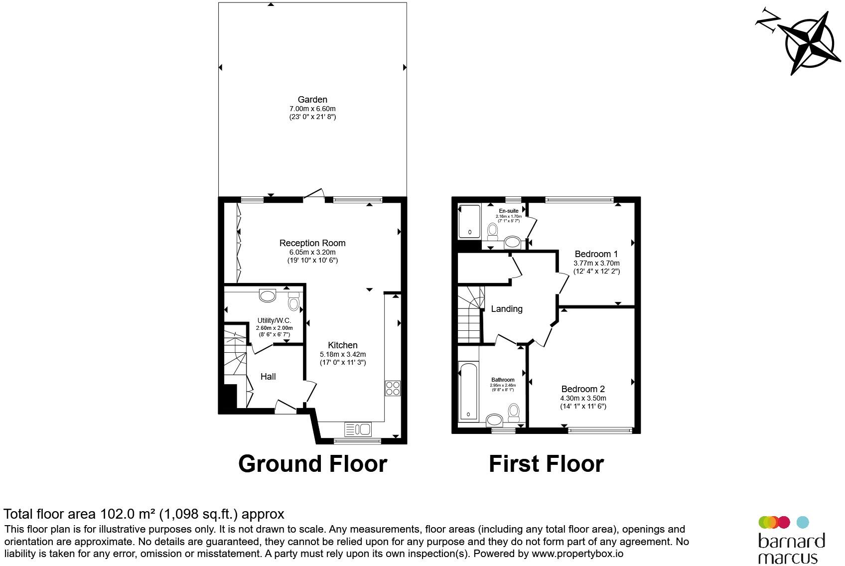 Jutland Gardens, Coulsdon floorplan