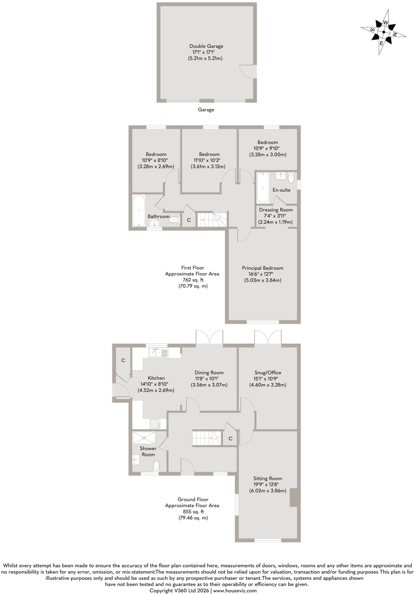Immaculately Presented Four Bedroom Detached Family Home in Hingham floorplan