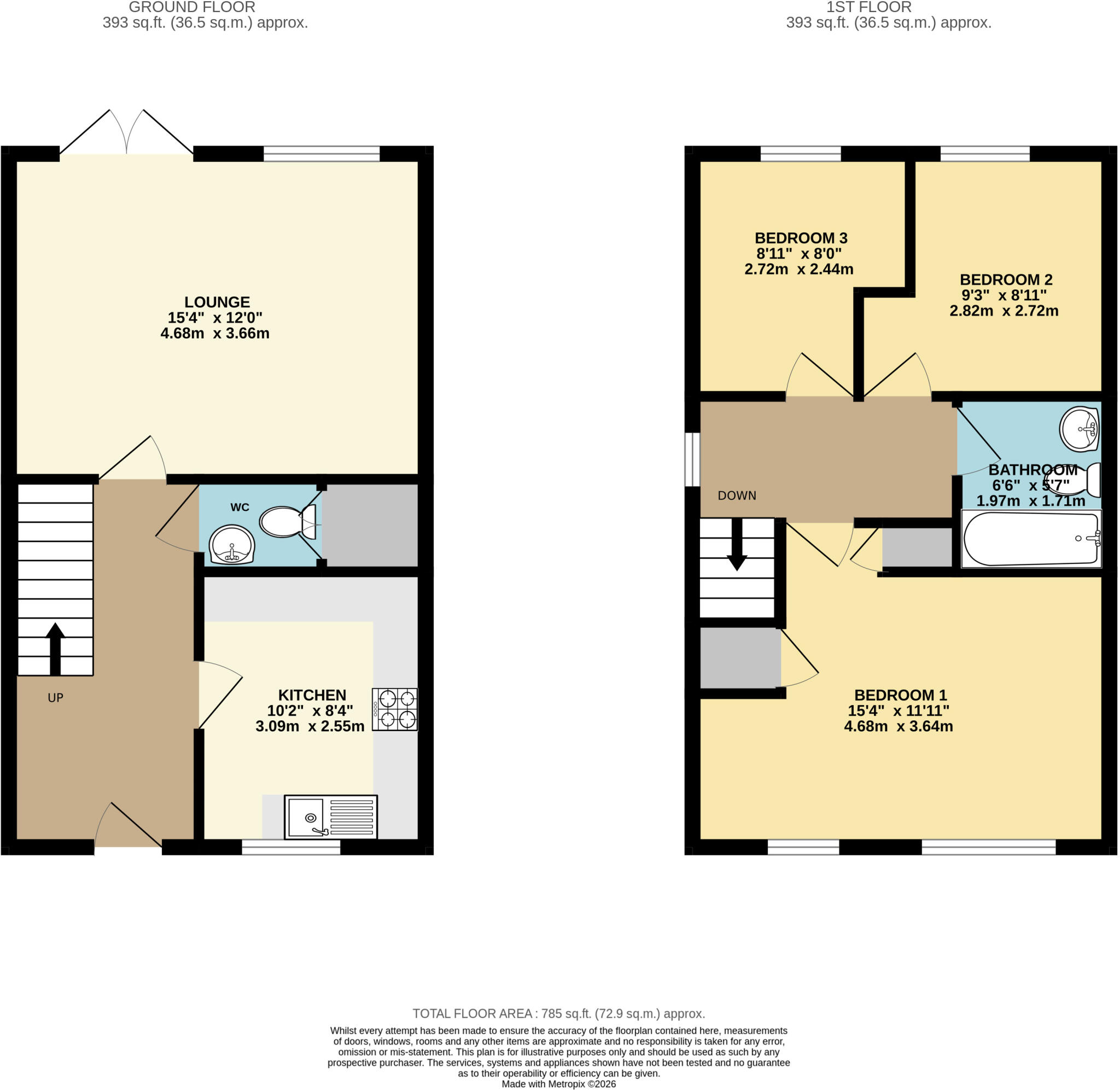 Mallard Way, Scawby Brook, North Lincolnshire, DN20 floorplan