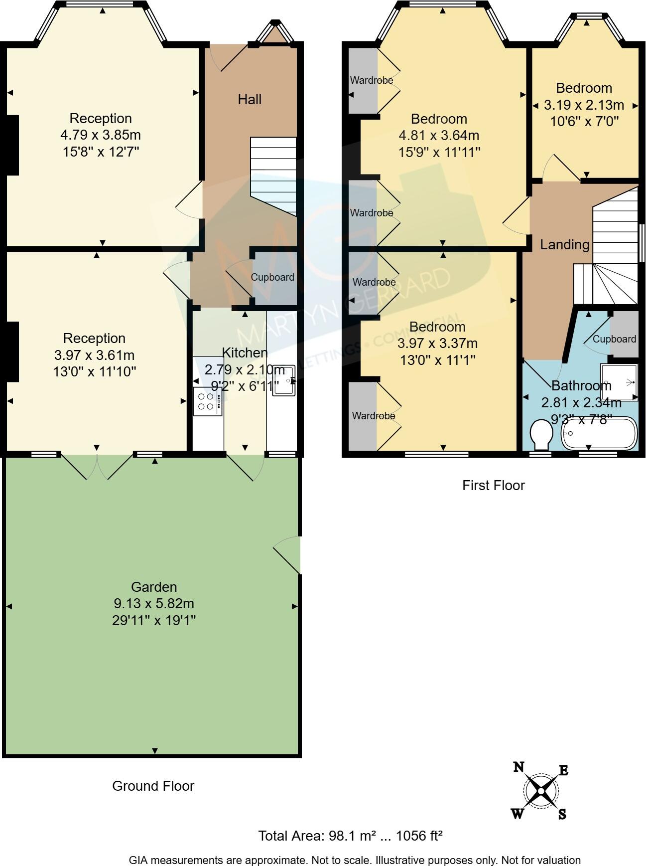 Elm Gardens, London, N2 floorplan