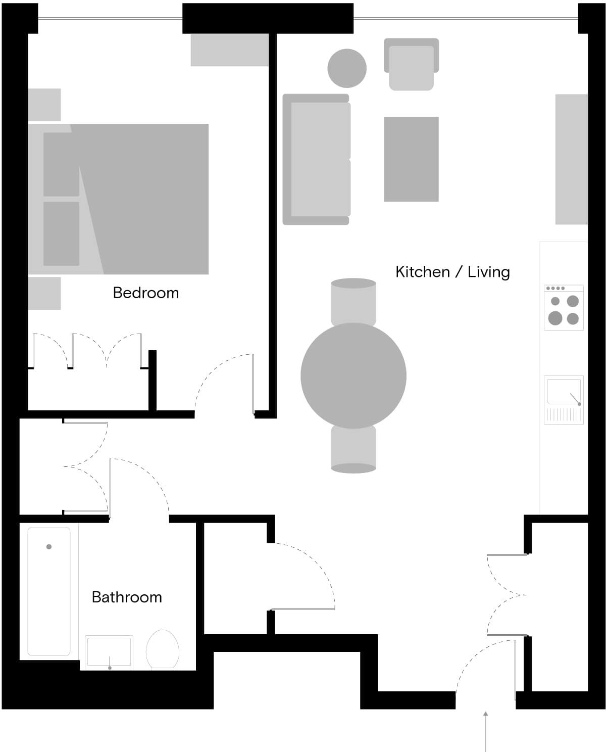 Gessner Apartments, Watermead Way, Tottenham Hale, N17 9QZ floorplan