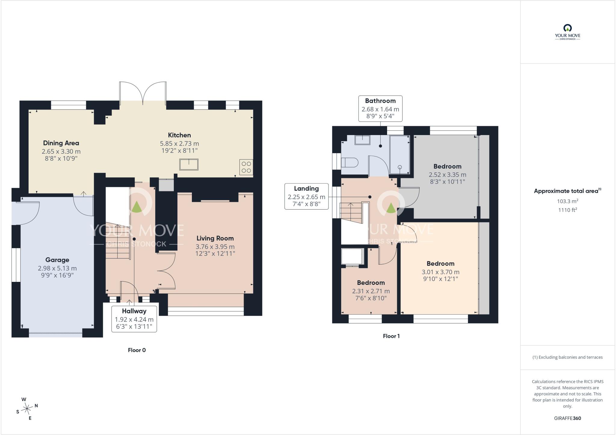 Bailey Way, Hetton-le-Hole, Houghton Le Spring, Tyne and Wear, DH5 floorplan
