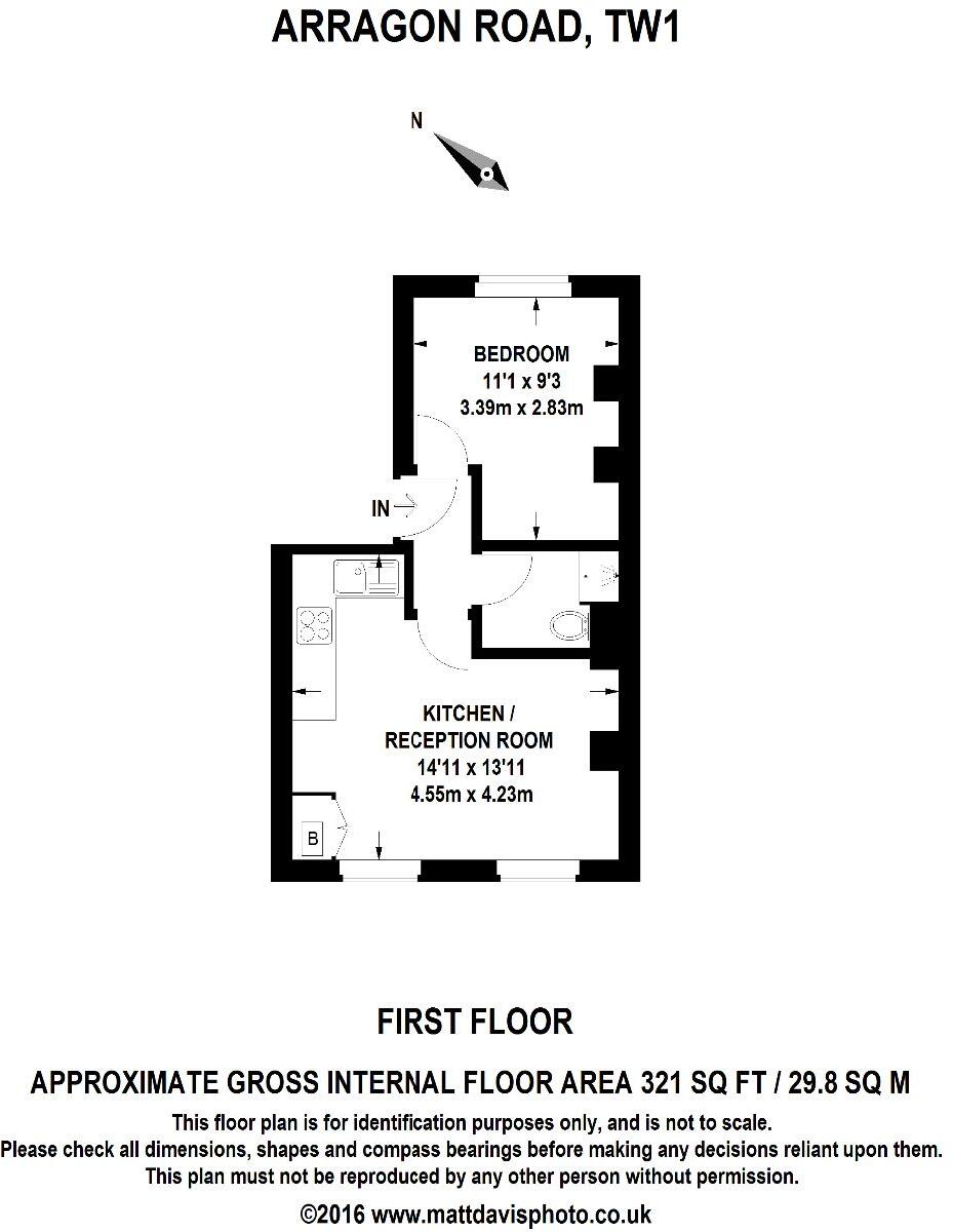 Arragon Road, Central Twickenham floorplan