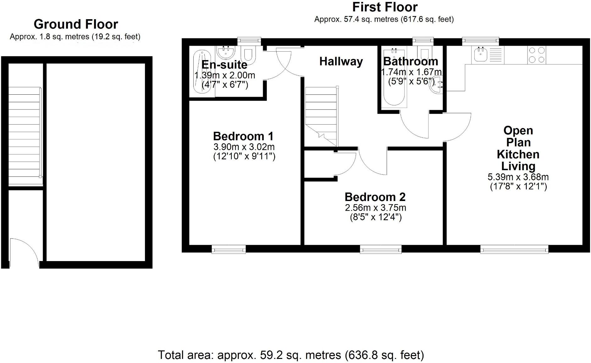 Lark Lane, Gilden Park, Harlow, Essex, CM17 floorplan