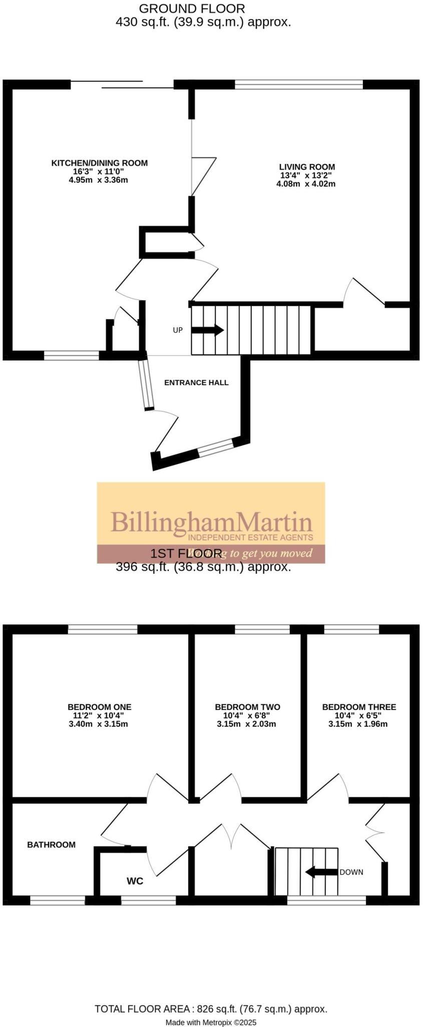 Bracklesham Close, Farnborough, GU14 floorplan