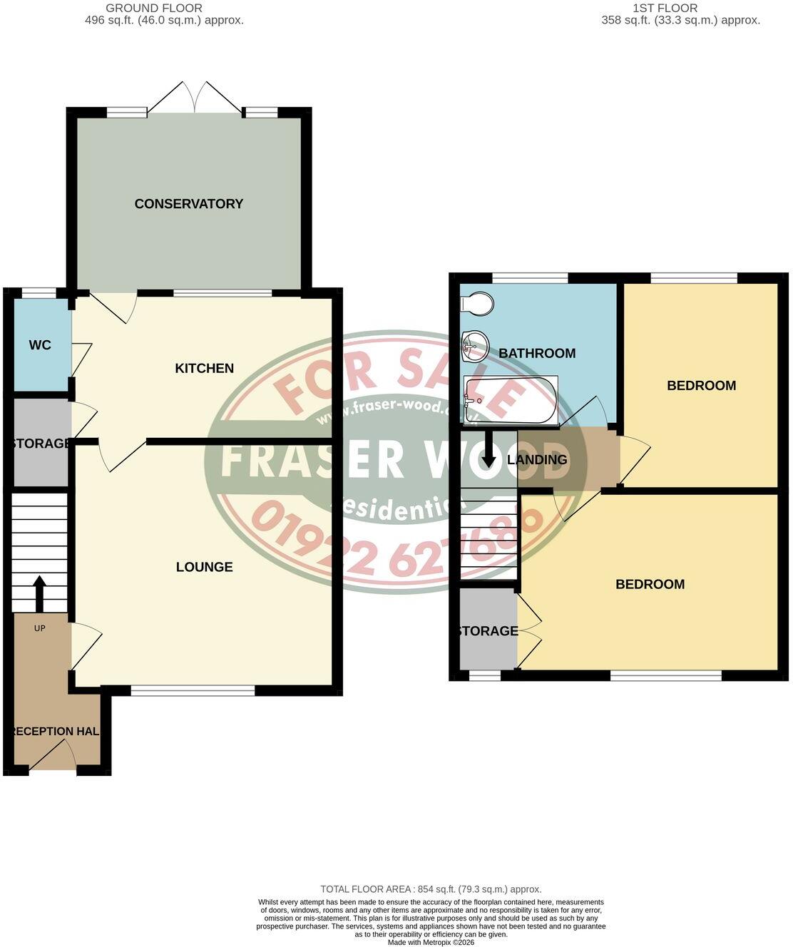 West Bromwich Road, Walsall, WS5 floorplan