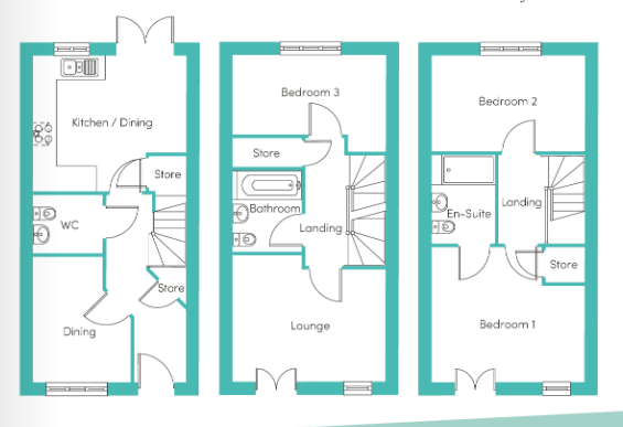 Gainsborough Avenue, Bristol floorplan