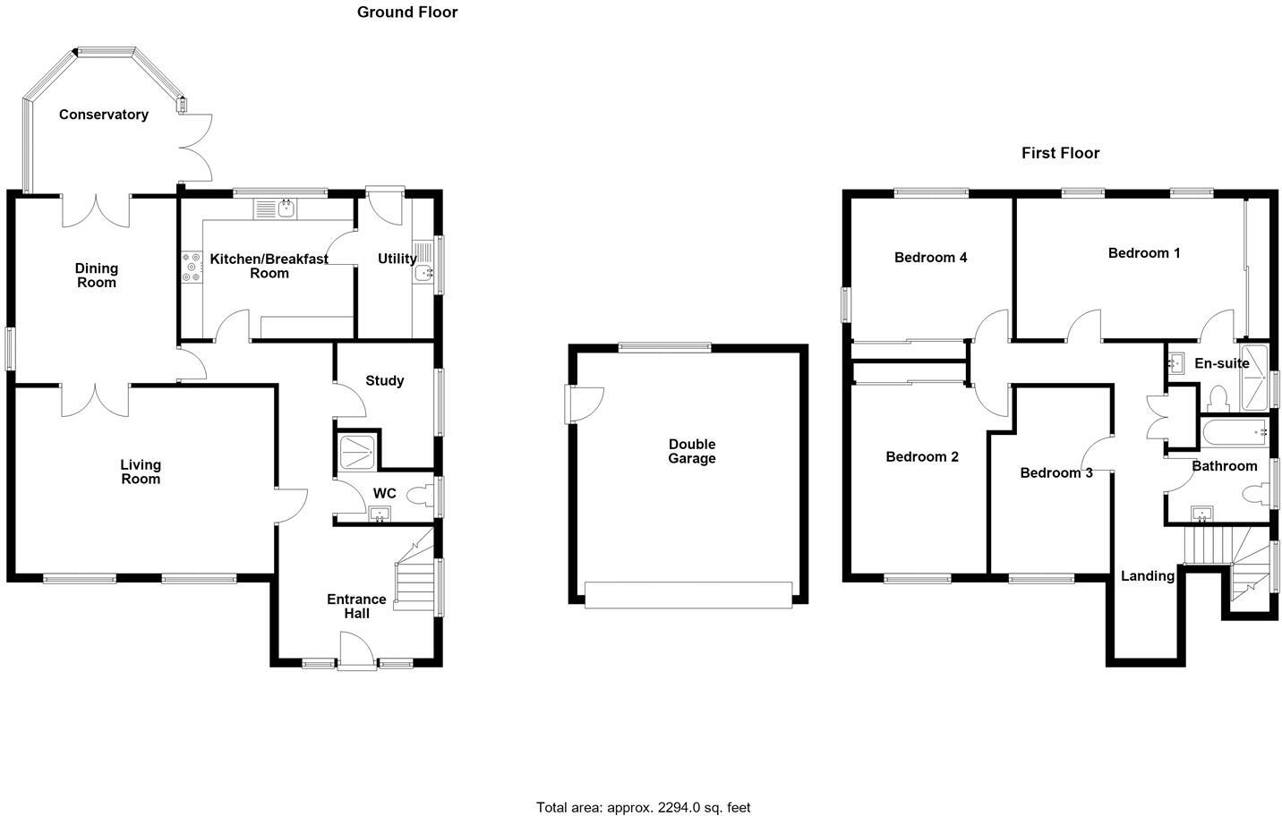 1 Oakvale Court, Main Road, Dorrington, Shrewsbury, SY5 7JW floorplan