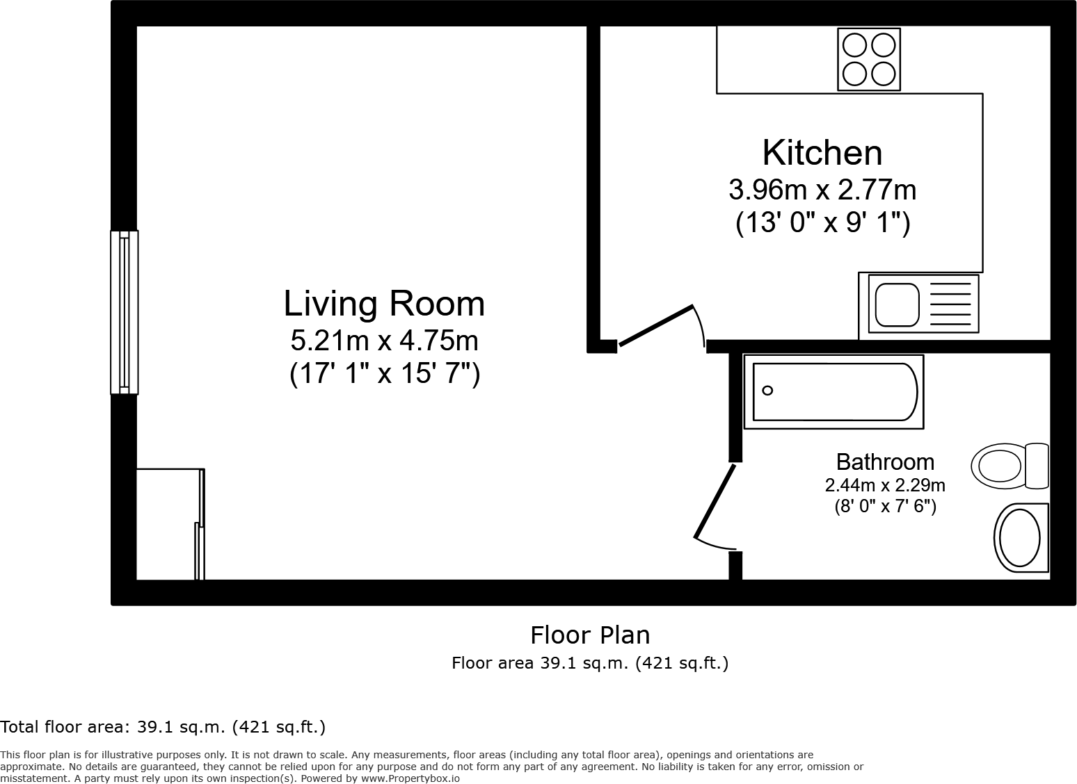 Maidstone Road, Chatham, Kent, ME4 floorplan