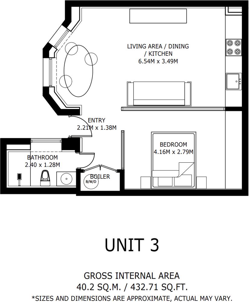 Bramham Gardens, Earls Court, SW5 floorplan
