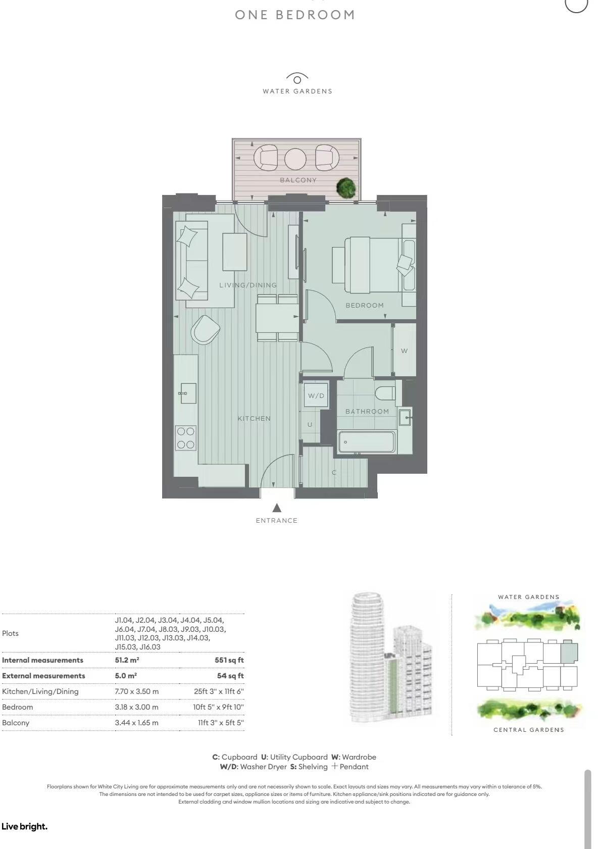 Cassini Apartments, White City Living, Cascade Way, White City, London W12 floorplan