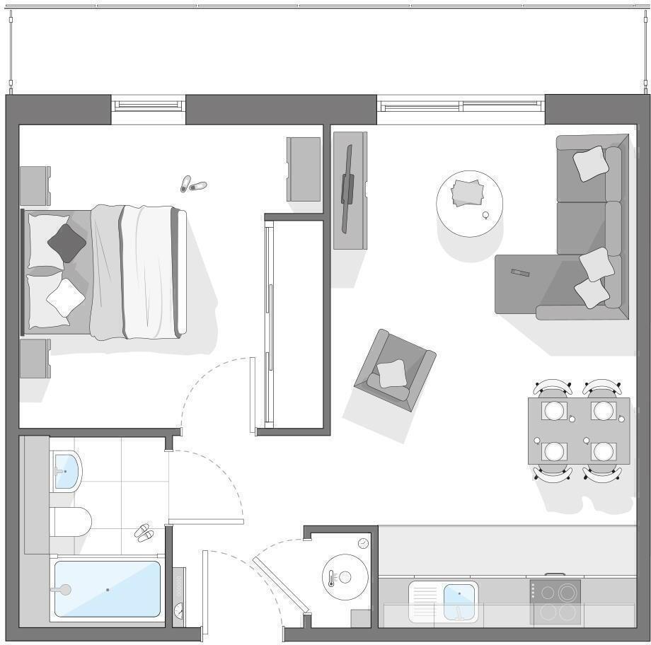 Bradshaw House, Dearmans Place, Salford floorplan